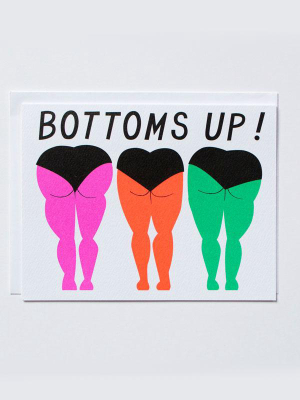 Bottoms Up Card