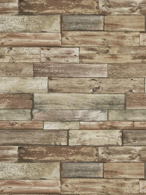 Wood Wallpaper In Brown Design By Bd Wall