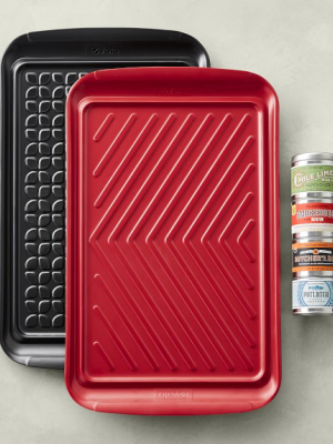 Williams Sonoma Prep Tray And Bbq Rub Gift Set