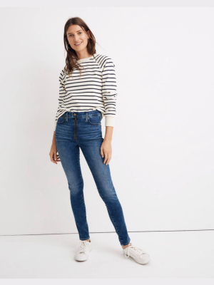 10" High-rise Roadtripper Jeans In Ridgefield Wash: Zip-front Edition