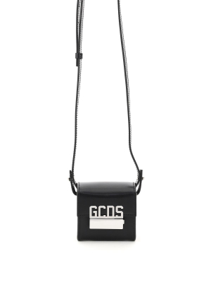 Gcds Logo Plaque Crossbody Bag