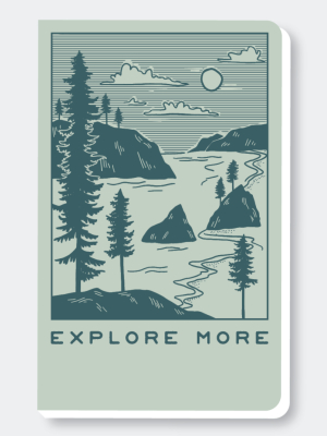 Explore More Notebook 8x5