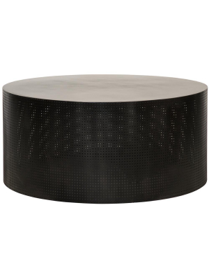 Noir Dixon Black Metal Coffee Table