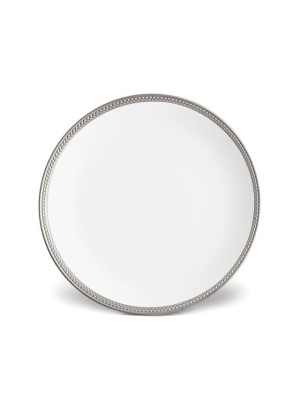 Soie Tressee Platinum Dinner Plate