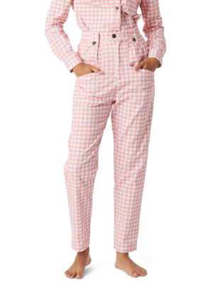 Gingham Candy High Waisted Pant