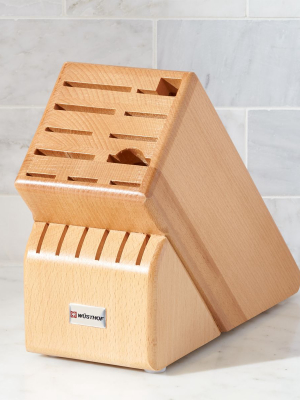 Wüsthof ® 17-slot Natural Knife Block