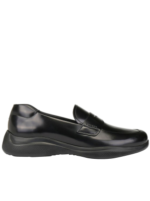 Prada Panelled Loafers