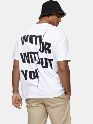 Without T-shirt With Organic Cotton
