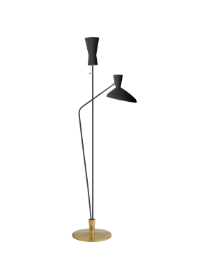 Austen Large Dual Function Floor Lamp In Various Colors