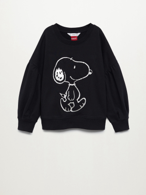 Organic Cotton Snoopy Sweatshirt