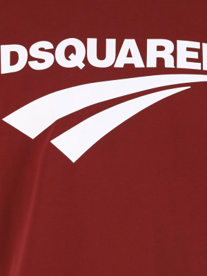 Dsquared2 Logo Print Crewneck T-shirt