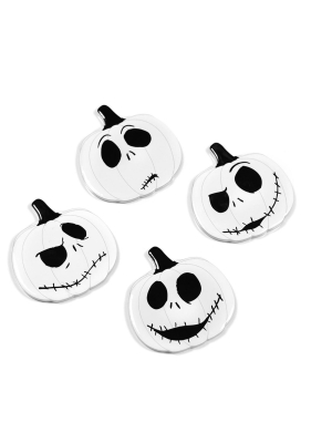 Seven20 Nightmare Before Christmas Jack Skellington Pumpkin King Drink Coasters | 4 Pack