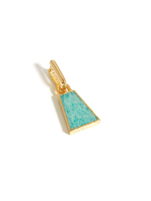 Pyramid Single Ovate Earring