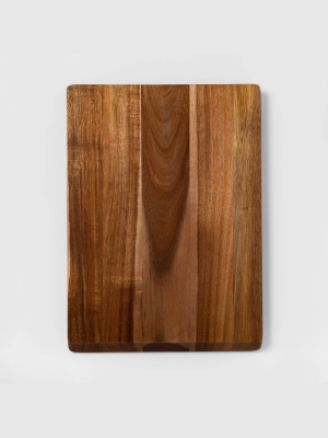 13"x18" Acacia Wood Nonslip Serving And Cutting Board - Made By Design™