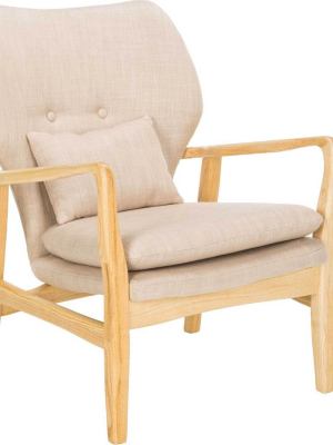 Tatiana Accent Chair Beige/natural