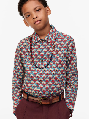 Geometrical Floral Shirt Limited Edition