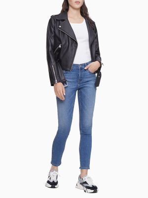 Skinny Mid Rise Del Mar Rinse Jeans