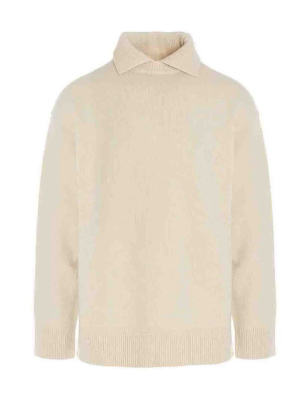 Jil Sander Polo Collar Knitted Jumper