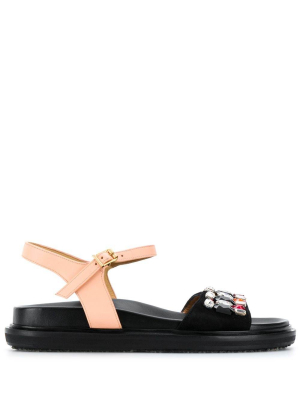 Marni Crystal Embellished Sandals