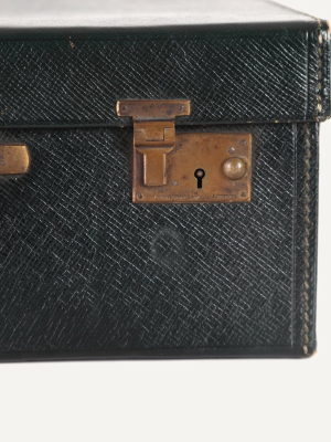 Antique Leather Finnagan's Travel Case