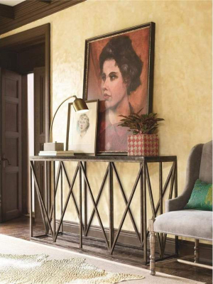 Alchemy Living Austin Scotty Console Table - Black