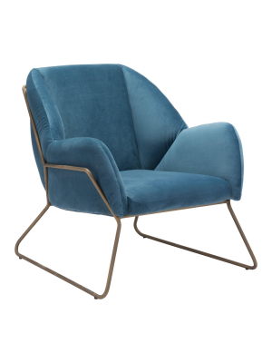 Modern Velvet Arm Chair - Zm Home