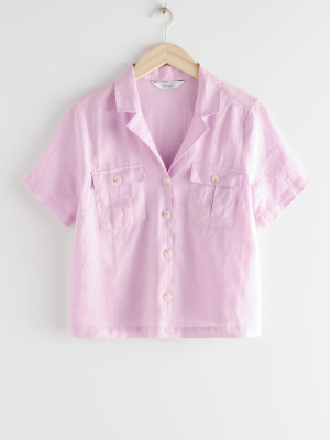 Linen Button Up Shirt
