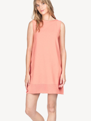 Seamed Shoulder Dress