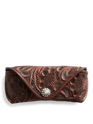 Hand-tooled Eyeglass Case