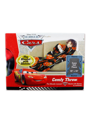 Cars Tires Bolts Comfy Throw Sleeves Throw Blanket - Disney.