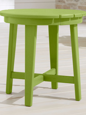 Vista Ii Lime Adirondack Side Table