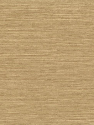 Horizontal Threads Wallpaper In Brown Design By York Wallcoverings