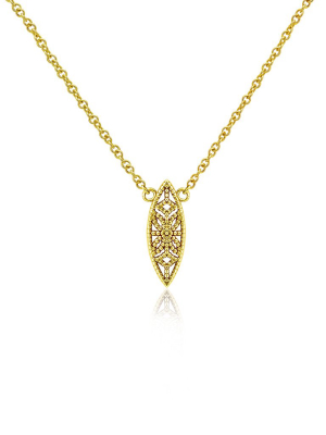 Petite Lace Deco Necklace - I