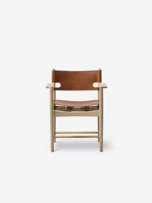 The Spanish Dining Chair W/ Armrest