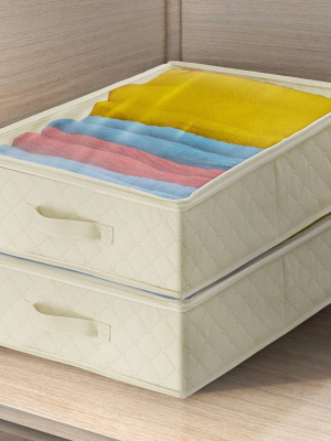 Sorbus 2pk Storage Closet Organizer Beige