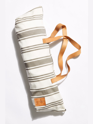 Striped Yoga Bag