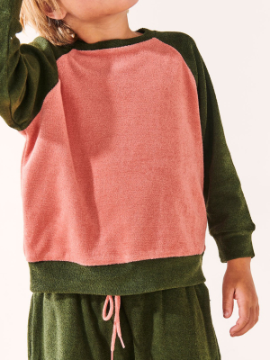 Kombu Lobster Terry Sweater