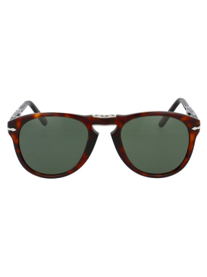 Persol 714 Round Frame Folding Sunglasses