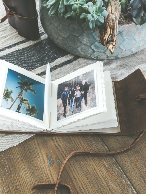 Leather Self Adhesive Photo Album - 4 X 4