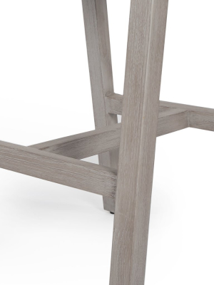 Delano Bar Stool In Weathered Grey