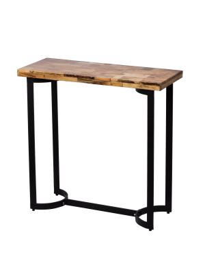 Urban Industrial Console Table Matte Black - A&b Home