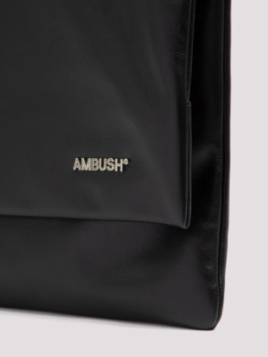 Ambush Logo Plaque Laptop Bag