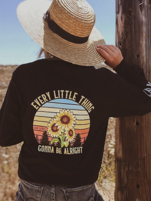 Every Little Thing (back Print) Long Sleeve