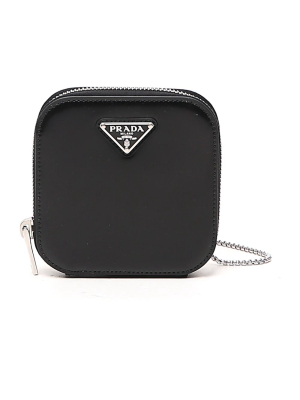 Prada Chained Mini Pouch Bag