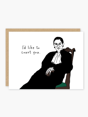 Court You Ginsburg Card - Po1