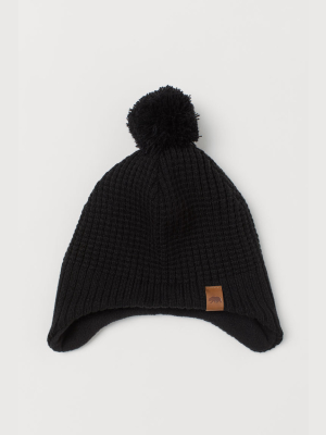 Fleece-lined Hat