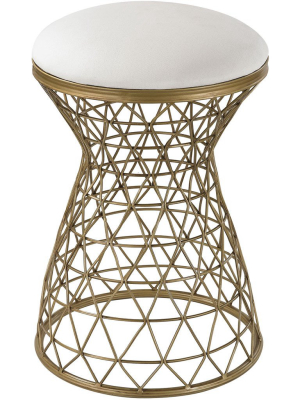 Klein Wire Mesh Form Stool