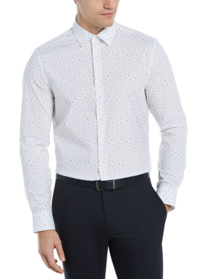 Multi-color Dot Print Shirt