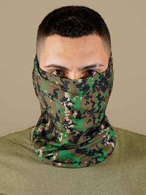 Green Forest Digital Camo Neck Gaiter