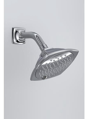 Toto Ts301a65 Traditional B 2.5 Gpm Multi Function 4-1/2" Wide Rain Shower Head - Polished Chrome